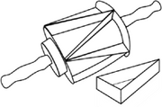 Junior Hexagon/Croissant Triangle Cutter - Donut-Equipment.com