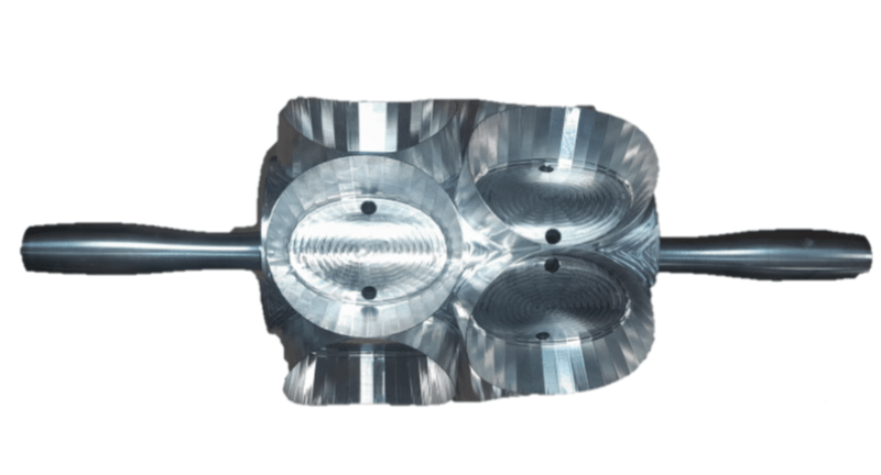 Junior Two Row Round/Bismark Biscuit Cutter 4 Sizes options - Donut-Equipment.com