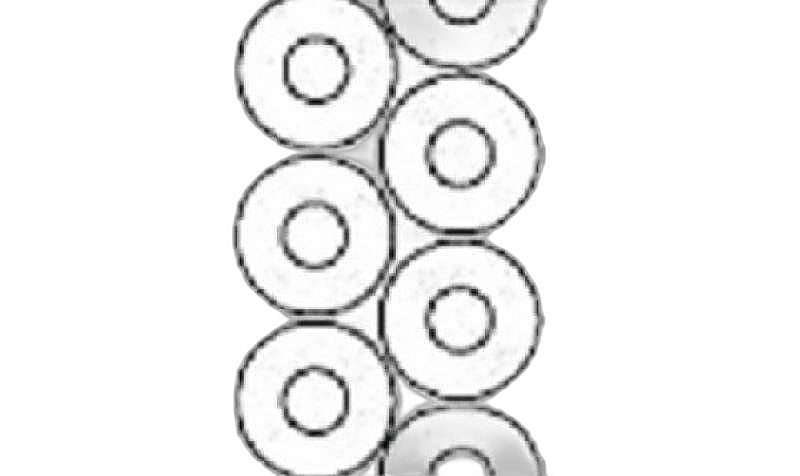 Junior Round Two Row Donut Cutter - Donut-Equipment.com