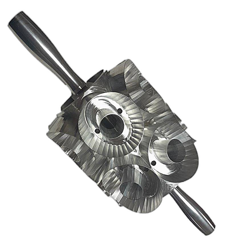 Junior Round Two Row Donut Cutter - Donut-Equipment.com