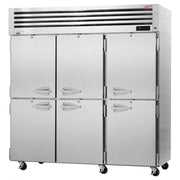 Turbo Air PRO-77-6F-N 78" Premiere Pro Series Solid Half Door Reach in Freezer - Donut-Equipment.com