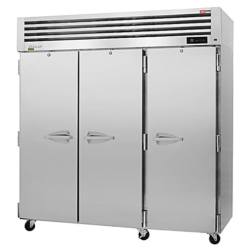 Turbo Air PRO-77R-PT-N, 78" 6 Solid Door Pass Through Reach-In Refrigerator, Pro Series - Donut-Equipment.com