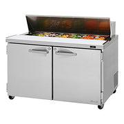 Turbo Air PST-48-N PRO Series (2 Door) Sandwich/Salad Prep Table - Donut-Equipment.com