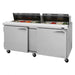Turbo Air PST-72-N 72 5/8" PRO Series Sandwich/Salad Prep Table w/ Refrigerated Base - Donut-Equipment.com