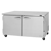 Turbo Air PUR-60-N 60 1/4" W Undercounter Refrigerator w/ 2 Sections & 2 Doors - Donut-Equipment.com