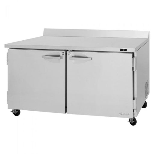 Turbo Air PWF-60-N 60 1/4" Worktop Freezer w/ (2) Sections, 2 Solid Doors - Bakery Wholesalers