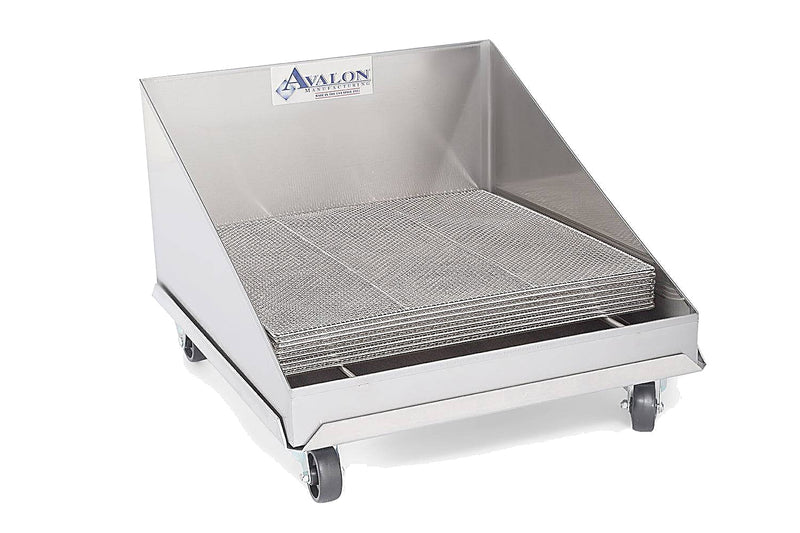 ASSD20 Stainless Steel 20" X 20" Avalon Fry Screen Drain Bakery Wholesalers