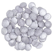 Silver Confetti Quins Sprinkles 19.5 oz Bakery Wholesalers