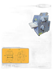 CDR-1100 Dough Roller / Double Pass- Front Operated - Bakery Wholesalers
