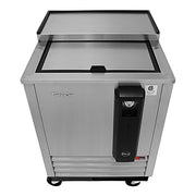 Turbo Air TBC-24SD-N6 24" Super Deluxe Stainless Steel Bottle or Can Cooler - Donut-Equipment.com