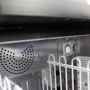 Turbo Air TBC-95SD-N 95" Forced Air Bottle Cooler - Holds (912) 12 oz Bottles, Stainless, 115v - Donut-Equipment.com