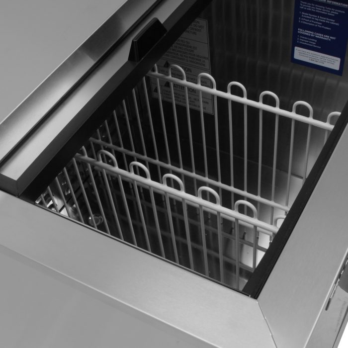 Turbo Air TBC-24SD-N6 24" Super Deluxe Stainless Steel Bottle or Can Cooler - Bakery Wholesalers