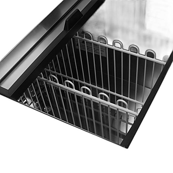 Turbo Air TBC-24SD-N6 24" Super Deluxe Stainless Steel Bottle or Can Cooler - Donut-Equipment.com