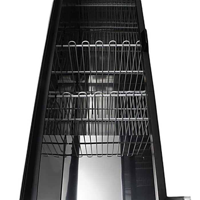 Turbo Air TBC-95SD-N 95" Forced Air Bottle Cooler - Holds (912) 12 oz Bottles, Stainless, 115v - Donut-Equipment.com