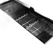 Turbo Air TBC-65SB-N6 65" Forced Air Bottle Cooler - Holds (528) 12 oz Bottles, Stainless Interior, 115v - Donut-Equipment.com