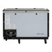 Turbo Air TBC-50SB-N6 50" Super Deluxe Black Exterior Bottle Cooler 2 Lids - Bakery Wholesalers