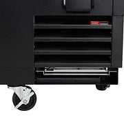 Turbo Air TBC-36SB-N6 36" Super Deluxe Black Exterior Bottle Cooler - Donut-Equipment.com