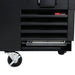 Turbo Air TBC-50SB-N6 50" Super Deluxe Black Exterior Bottle Cooler 2 Lids - Bakery Wholesalers