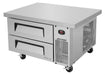 Turbo Air TCBE-36SDR-E-N6 41 5/8" Super Deluxe Chef Base w/ (2) Drawers - 115v - Bakery Wholesalers