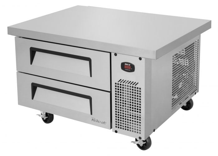 Turbo Air TCBE-36SDR-E-N6 41 5/8" Super Deluxe Chef Base w/ (2) Drawers - 115v - Bakery Wholesalers