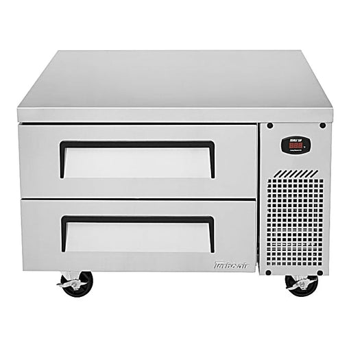 Turbo Air TCBE-36SDR-N6 35 5/8" Super Deluxe Chef Base Refrigerator w/ (2) Drawers – 115v - Donut-Equipment.com