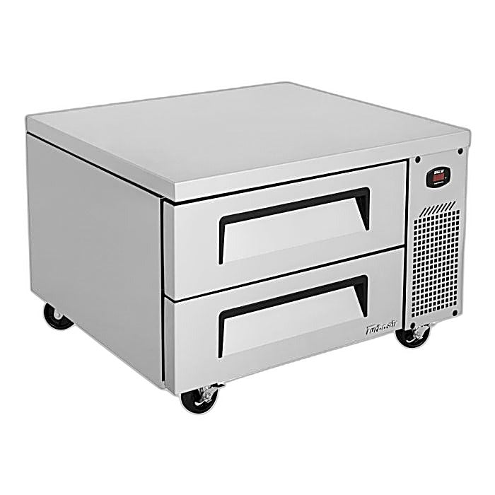 Turbo Air TCBE-36SDR-N6 35 5/8" Super Deluxe Chef Base Refrigerator w/ (2) Drawers – 115v - Donut-Equipment.com