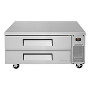Turbo Air TCBE-48SDR-N 47 5/8" Super Deluxe Chef Base Refrigerator w/ (2) Drawers – 115v - Donut-Equipment.com