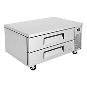 Turbo Air TCBE-48SDR-N 47 5/8" Super Deluxe Chef Base Refrigerator w/ (2) Drawers – 115v - Donut-Equipment.com