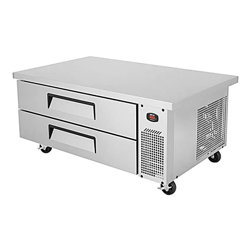 Turbo Air TCBE-52SDR-N 52 1/4" Super Deluxe Chef Base w/ (2) Drawers - 115v - Donut-Equipment.com