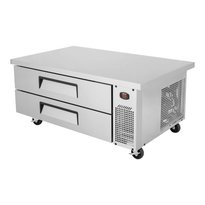 Turbo Air TCBE-52SDR-N 52 1/4" Super Deluxe Chef Base w/ (2) Drawers - 115v - Bakery Wholesalers