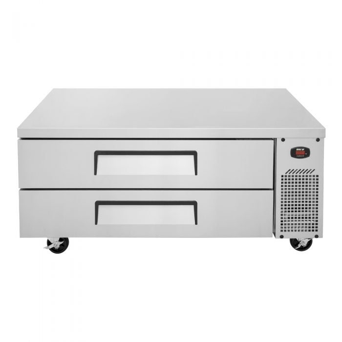 Turbo Air TCBE-52SDR-N 52 1/4" Super Deluxe Chef Base w/ (2) Drawers - 115v - Bakery Wholesalers