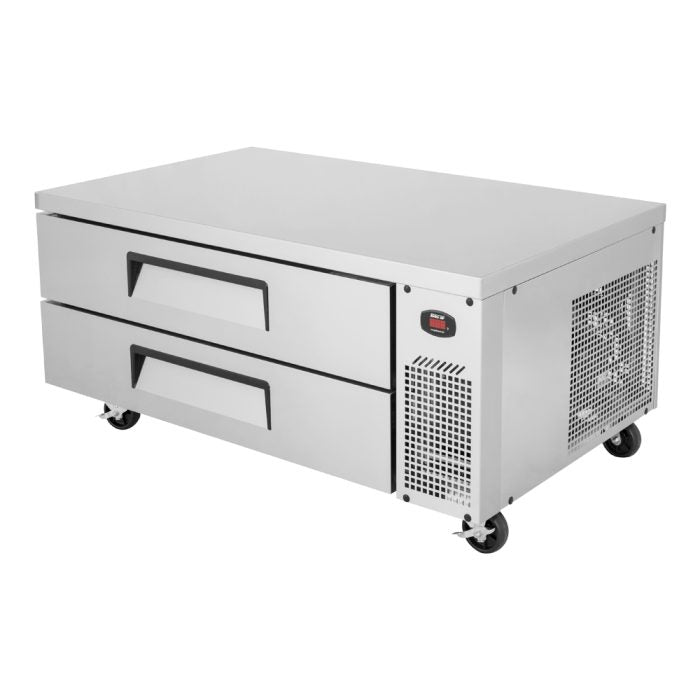 Turbo Air TCBE-52SDR-N 52 1/4" Super Deluxe Chef Base w/ (2) Drawers - 115v - Bakery Wholesalers