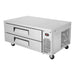 Turbo Air TCBE-52SDR-N 52 1/4" Super Deluxe Chef Base w/ (2) Drawers - 115v - Bakery Wholesalers
