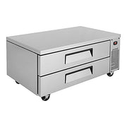 Turbo Air TCBE-52SDR-N 52 1/4" Super Deluxe Chef Base w/ (2) Drawers - 115v - Donut-Equipment.com