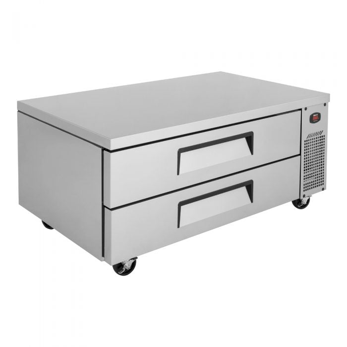 Turbo Air TCBE-52SDR-N 52 1/4" Super Deluxe Chef Base w/ (2) Drawers - 115v - Bakery Wholesalers