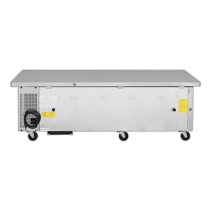 Turbo Air TCBE-72SDR-E-N 78" Super Deluxe Chef Base w/ 4 Drawers - 115v - Donut-Equipment.com
