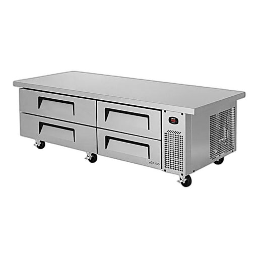 Turbo Air TCBE-72SDR-E-N 78" Super Deluxe Chef Base w/ 4 Drawers - 115v - Donut-Equipment.com