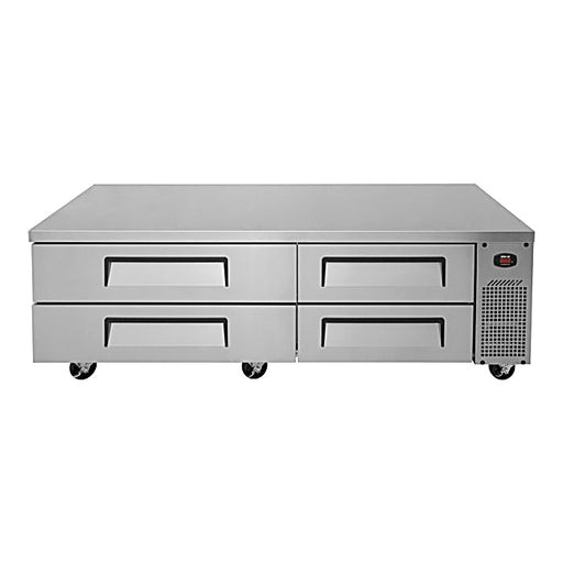 Turbo Air TCBE-72SDR-N 72" Super Deluxe Chef Base w/ (4) Drawers - 115v - Donut-Equipment.com