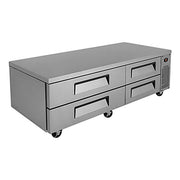 Turbo Air TCBE-72SDR-N 72" Super Deluxe Chef Base w/ (4) Drawers - 115v - Donut-Equipment.com