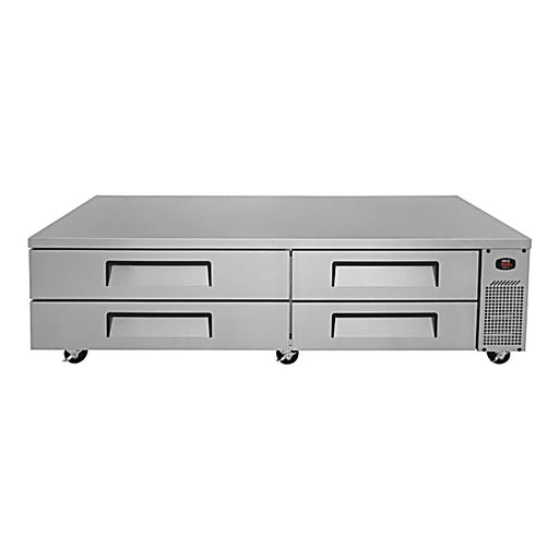Turbo Air TCBE-82SDR-N 83 5/8" Super Deluxe Chef Base w/ (4) Drawers - 115v - Donut-Equipment.com
