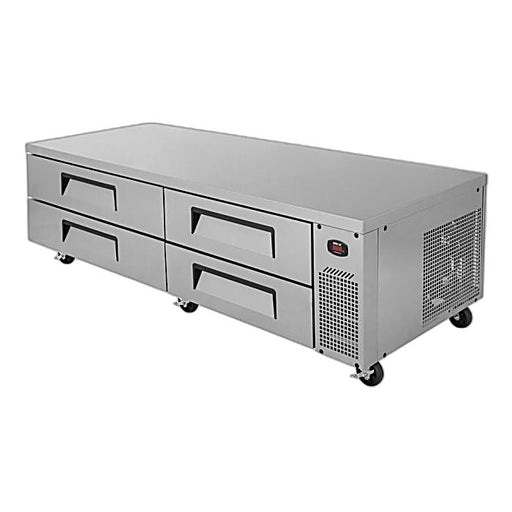 Turbo Air TCBE-82SDR-N 83 5/8" Super Deluxe Chef Base w/ (4) Drawers - 115v - Donut-Equipment.com