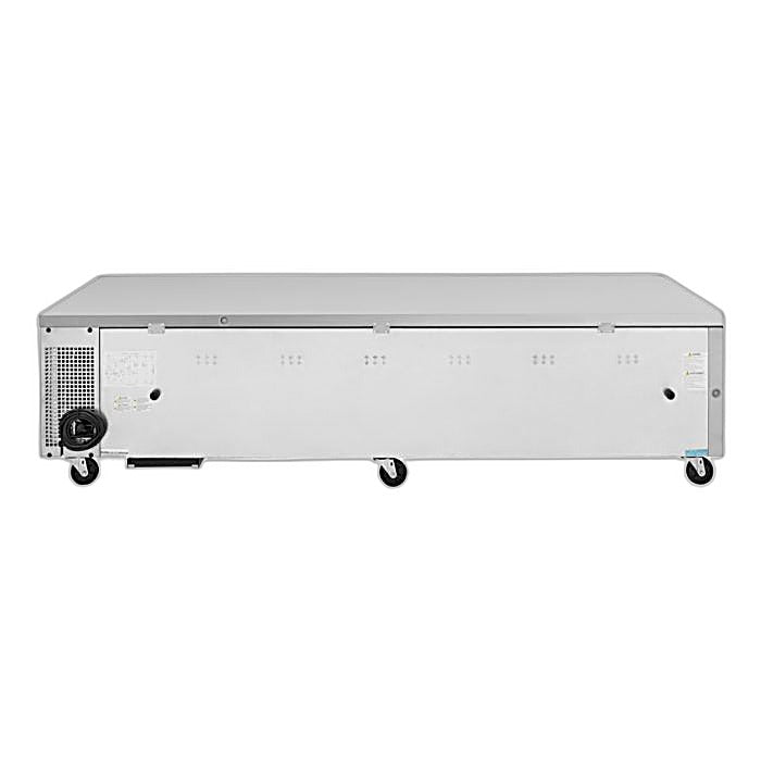 Turbo Air TCBE-96SDR-N 96 3/8" Super Deluxe Chef Base w/ (4) Drawers - 115v - Donut-Equipment.com