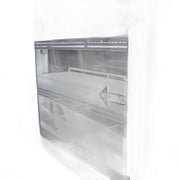 Turbo Air TCGB-36-B-N 36" Curved Glass Refrigerated Bakery Display Case, Black Exterior, 115v - Donut-Equipment.com