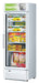 Turbo Air TGF-15SD-N 26 3/8" White Super Deluxe One Section Countertop Display Freezer – (1) Swing Door, LED Lighting, 115v - Bakery Wholesalers