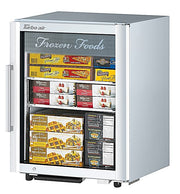 Turbo Air TGF-5SD-N 25" White Super Deluxe Countertop Display Freezer – (1) Swing Door, LED Lighting, Front Access, 115v - Donut-Equipment.com