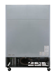 Turbo Air TGIM-49W-N 54" Indoor Ice Merchandiser w/ Bottom Mount Compressor - Glass Door, 115v - Donut-Equipment.com