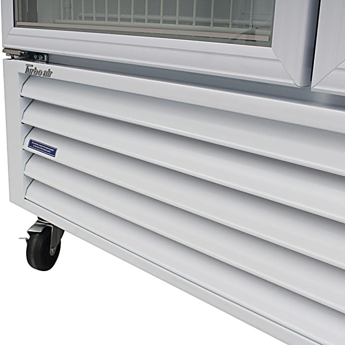 Turbo Air TGIM-49W-N 54" Indoor Ice Merchandiser w/ Bottom Mount Compressor - Glass Door, 115v - Donut-Equipment.com
