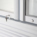 Turbo Air TGM-72SD-N 78" White Super Deluxe Glass Door Refrigerator – Three Swing Doors, LED Lighting, 115v - Donut-Equipment.com
