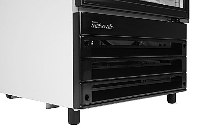 Turbo Air TGM-11RV-N6 24" Refrigerator Merchandiser – One Section, Glass Swing Door, LED Lighting, 115v - Donut-Equipment.com