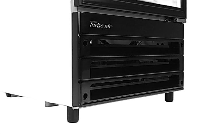 Turbo Air TGM-11RV-N6 24" Refrigerator Merchandiser – One Section, Glass Swing Door, LED Lighting, 115v - Donut-Equipment.com